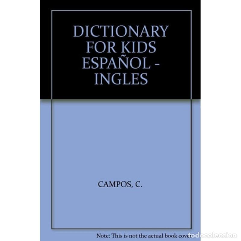 Libros: Diccionario Espa&ntilde;ol-Ingl&eacute;s for kids - unknown author - Foto 1