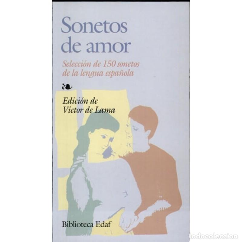 Livros em segunda m&atilde;o: Sonetos de amor Selecci&oacute;n de 150 sonetos de la lengua espa&ntilde;o - Victor de Lama