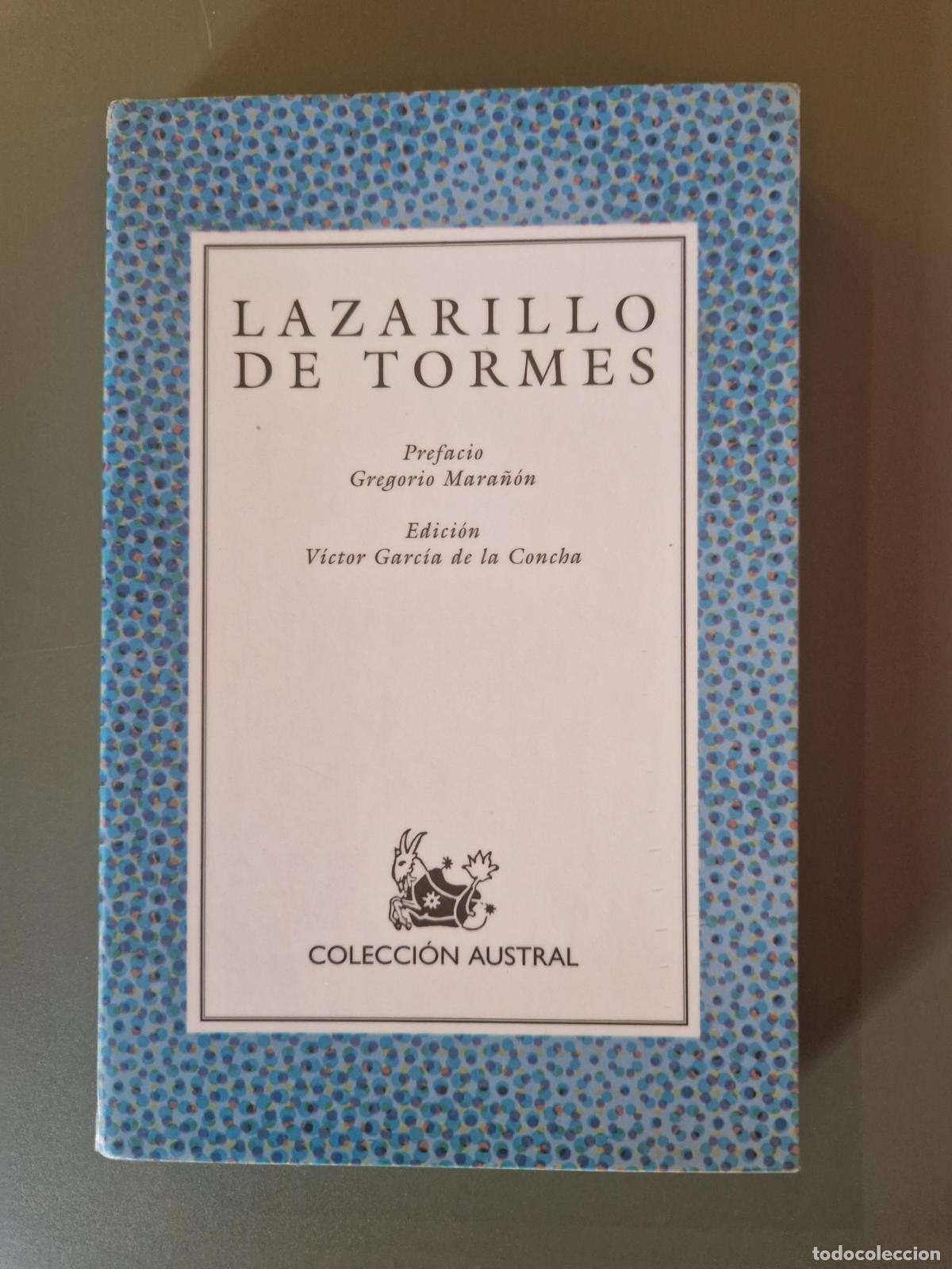 Libros: Lazarillo de Tormes - An&oacute;nimo; ed. V&iacute;ctor Garc&iacute;a de la Concha