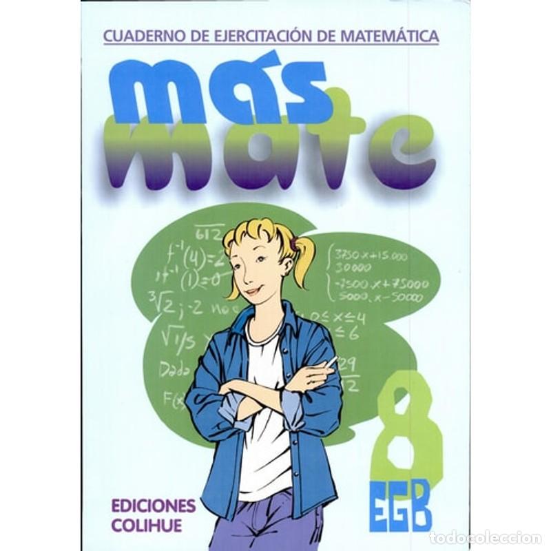Libros: Mas Mate. Cuaderno de Ejercitacion de Matematica 8 Egb - V Firbank