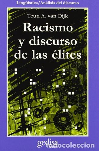 Libros: Racismo y discurso de las &eacute;lites - Teun Adrianus van Dijk - Foto 1
