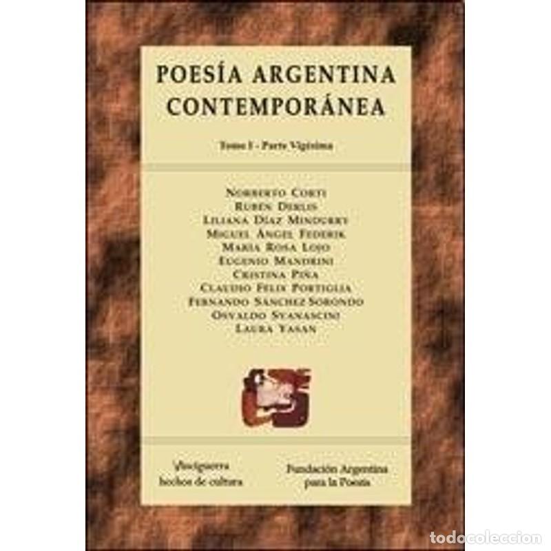 Libros: Poes&iacute;a argentina contempor&aacute;nea - unknown author - Foto 1