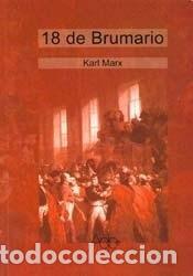 Libros: 18 de Brumario - Karl Marx - Foto 1