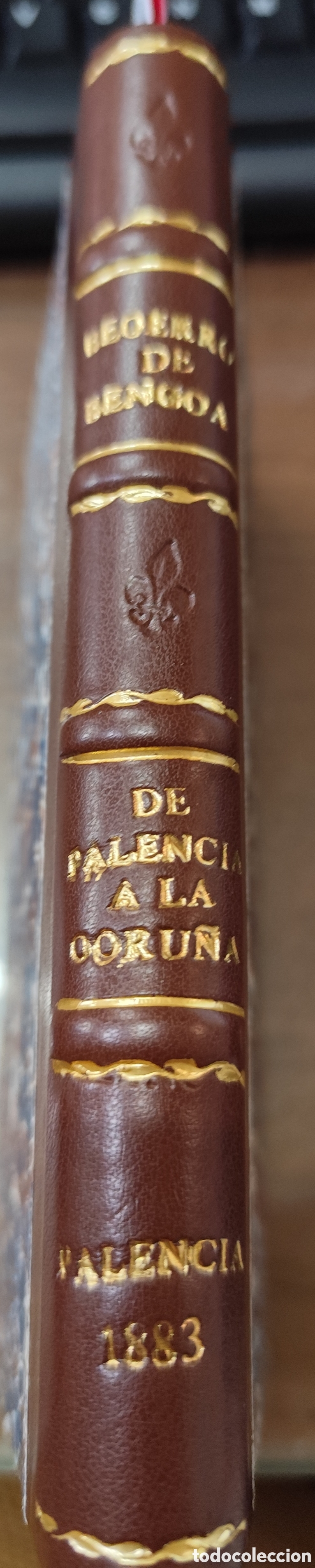 Libros: DE PALENCIA A LA CORU&Ntilde;A. Viajes descriptivos. Caminos de hierro de Le&oacute;n,Ast&uacute;rias y Galicia. 1&ordf; Edici