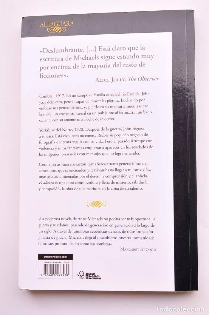 Libros: El abrazo / Anne Michaels - Foto 3