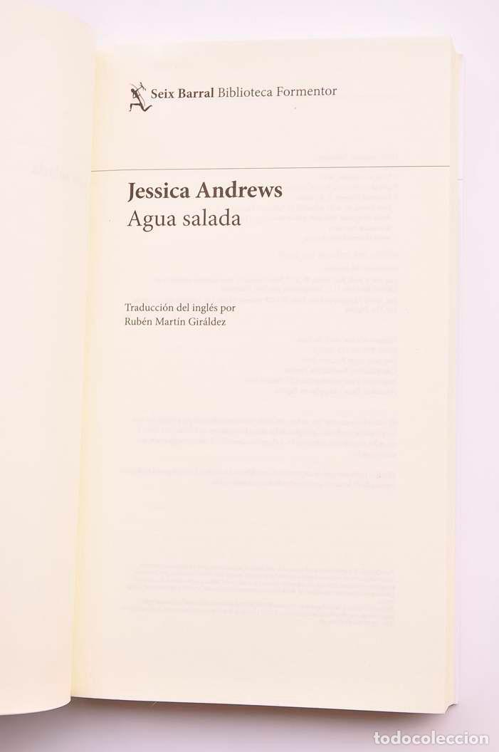Libros: Agua salada - ANDREWS, Jessica - Foto 2
