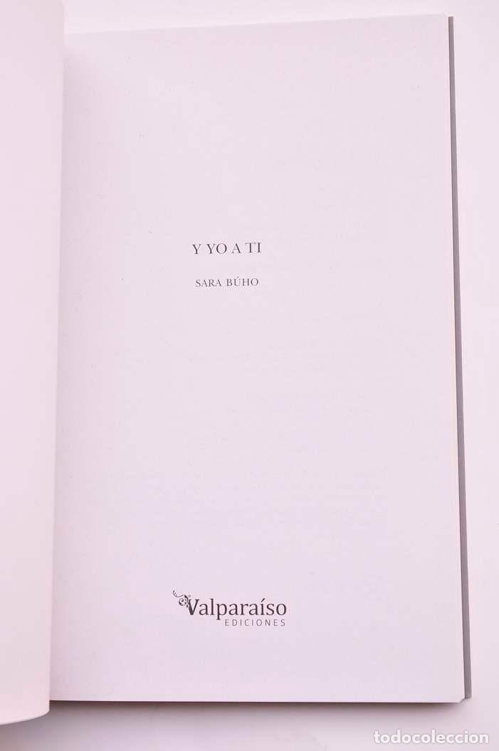 Libros: Y yo a t&iacute; - B&Uacute;HO, Sara - Foto 2