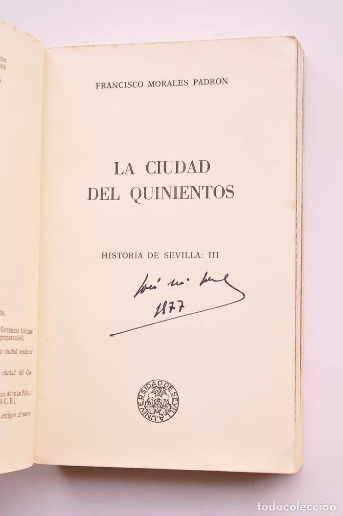 Libros: La ciudad de los Quinientos - MORALES PADR&Oacute;N, Francisco - Foto 2
