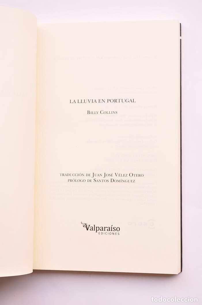 Libros: La lluvia en Portugal - COLLINS, Billy - Foto 2