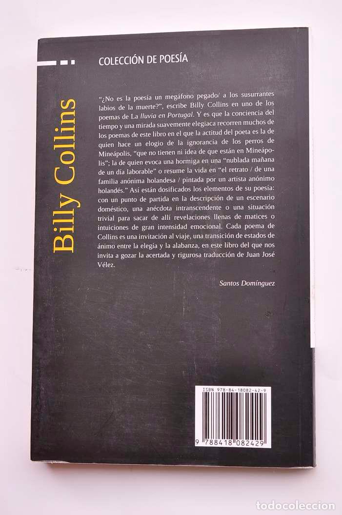 Libros: La lluvia en Portugal - COLLINS, Billy - Foto 4