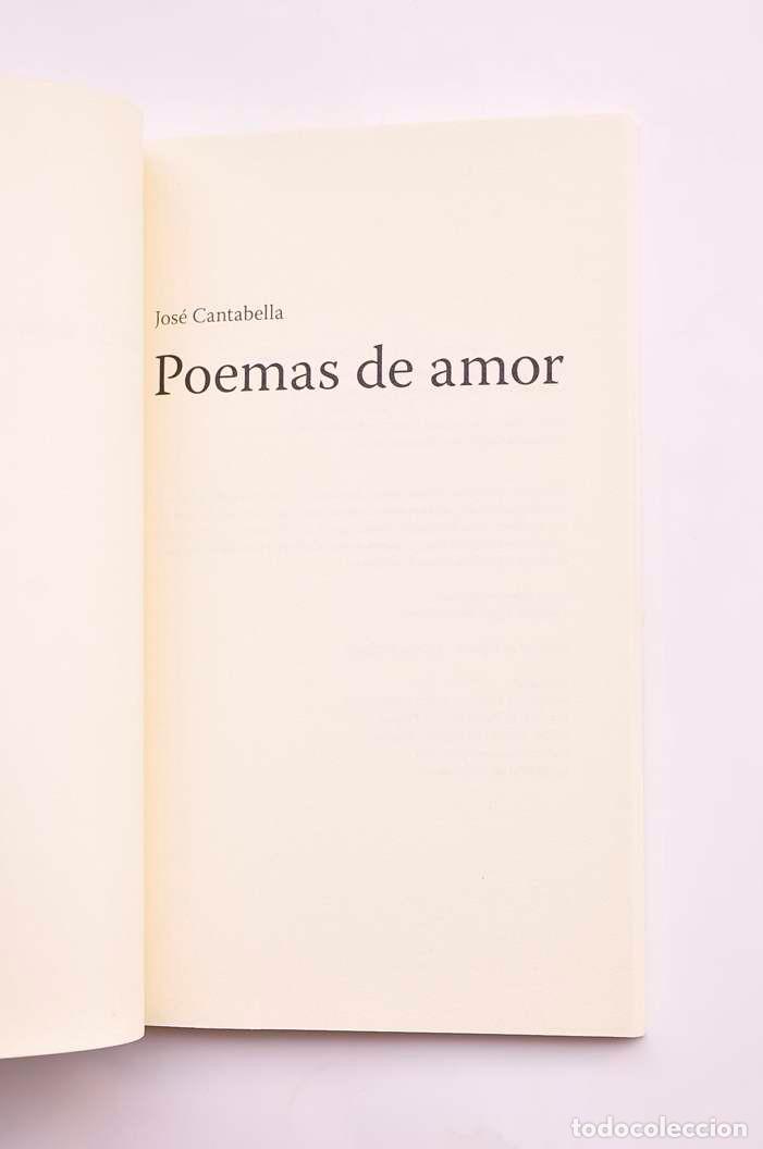 Libros: Poemas de amor - CANTABELLA, Jos&eacute; - Foto 2