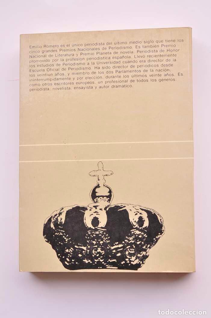 Libros: Pr&oacute;logo para un rey - ROMERO, Emilio - Foto 5