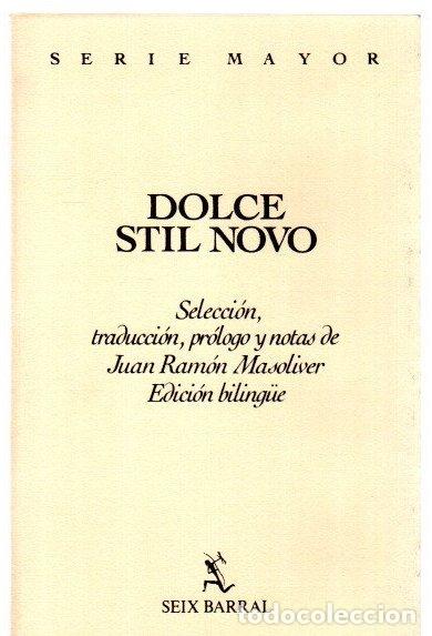 Libros: Dolce stil novo - NO CONSTA AUTOR - Foto 1