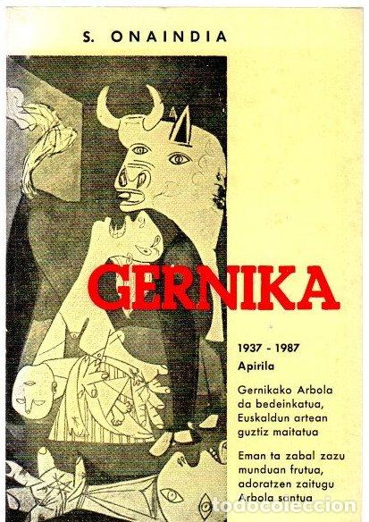 Libros: Gernika 1937-1987 - Onaindia, S. - Foto 1