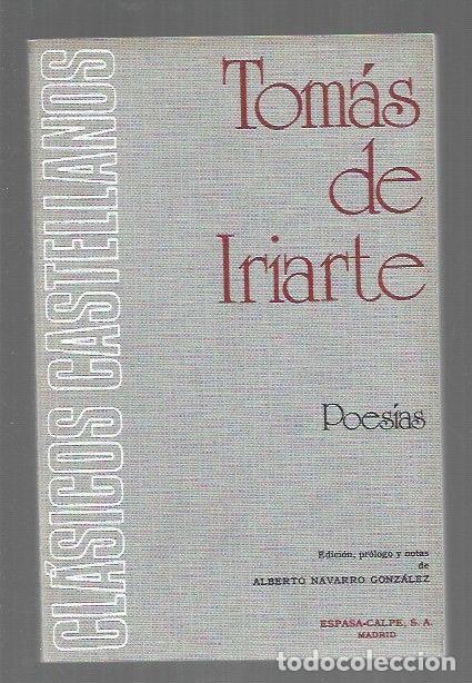 Libros: POESIAS - IRIARTE, TOMAS DE - Foto 1
