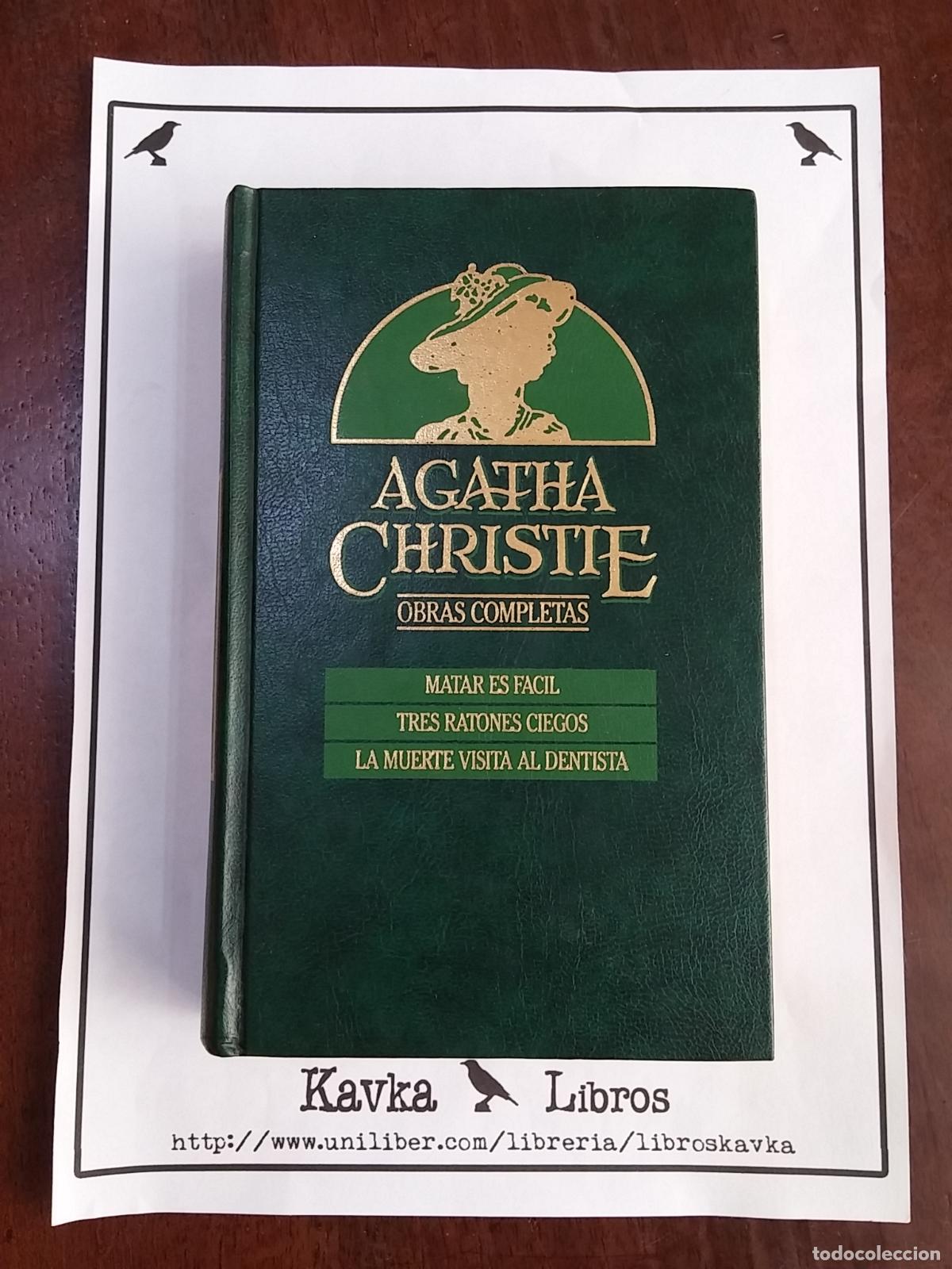 Libros: Matar es f&aacute;cil / Tres ratones ciegos / La muerte visita al dentista - Agatha Christie