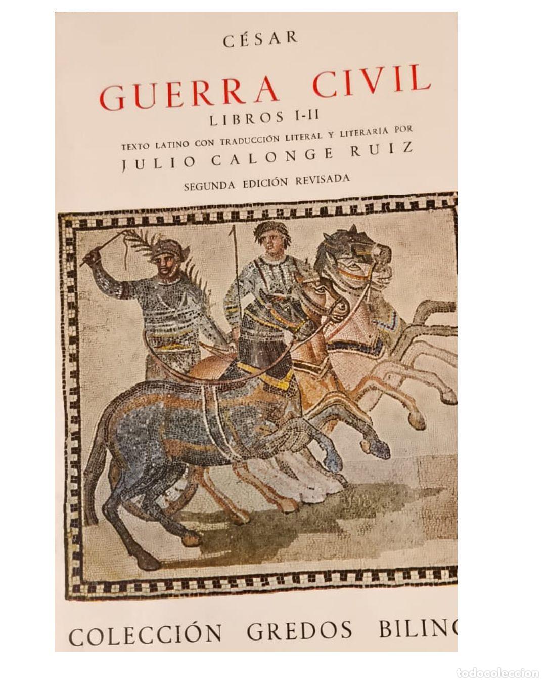 Libros: Guerra civil i-ii (bilingue) - C&eacute;sar, Julio - Foto 1