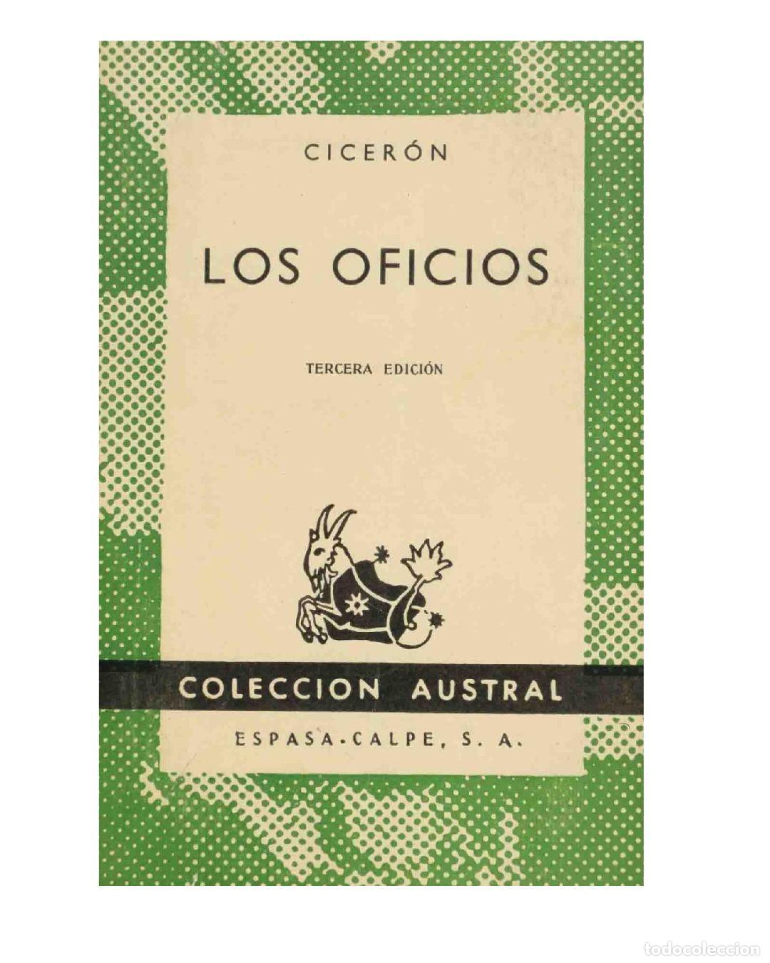Libros: Los oficios - Cicer&oacute;n - Foto 1