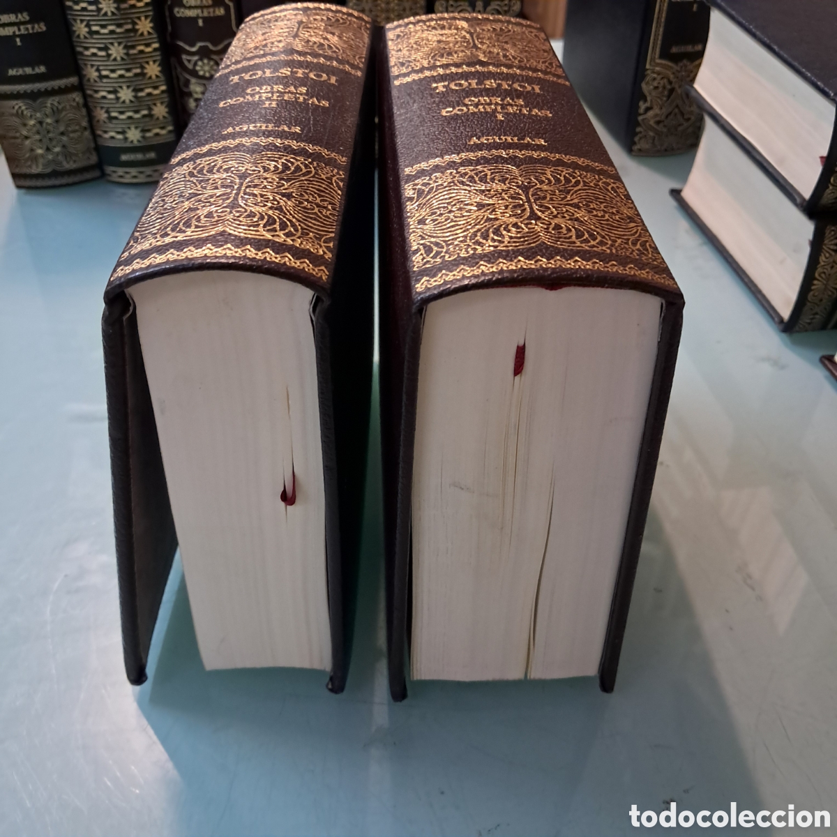 Libros: Tolstoi, Obras completas, 2 tomos, Aguilar, 2004 - Foto 2