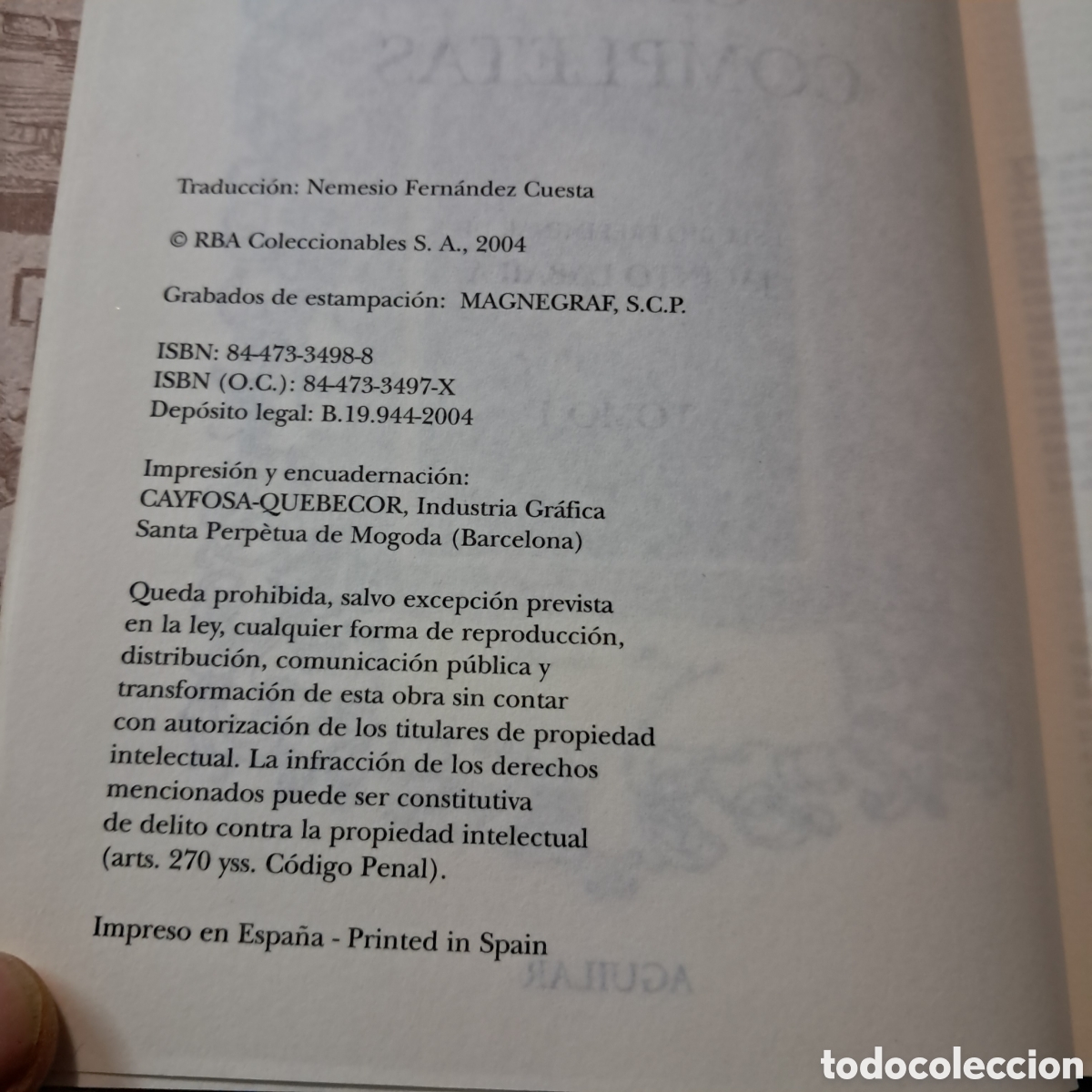Libros: Victor Hugo, Obras completas, tom&oacute; I - Foto 4