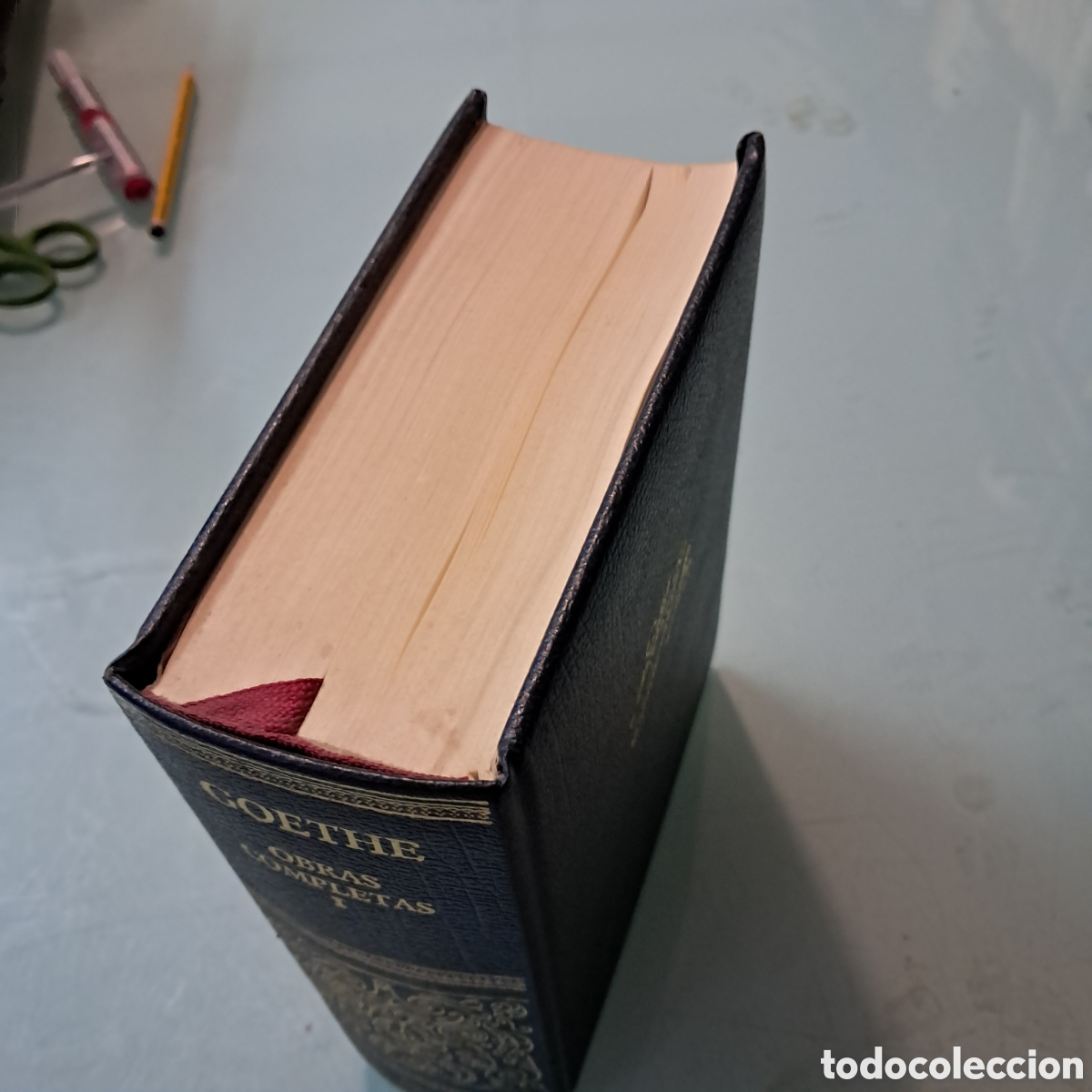 Libros: Johann W.Goethe,Obras completas, tom&oacute; I, - Foto 2