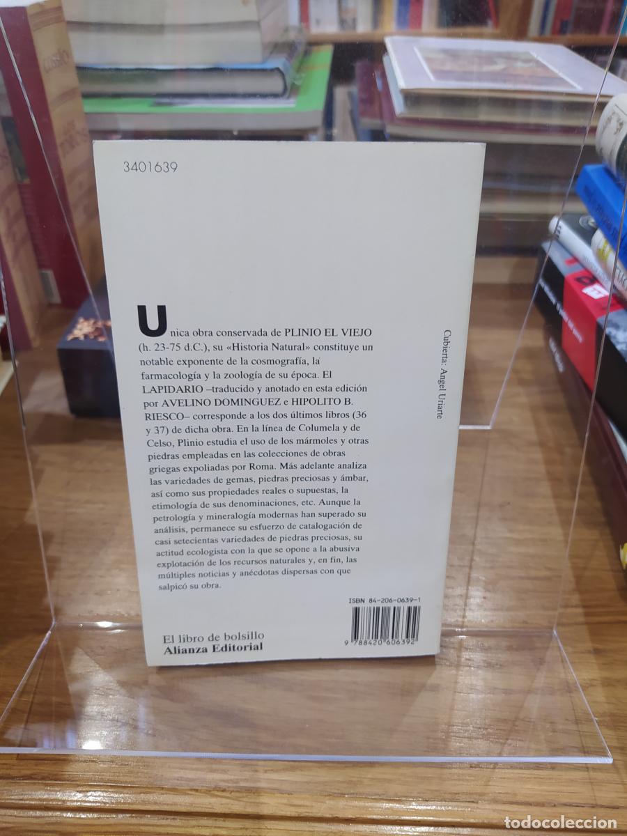 Libros: Lapidario - Plinio el viejo - Foto 2
