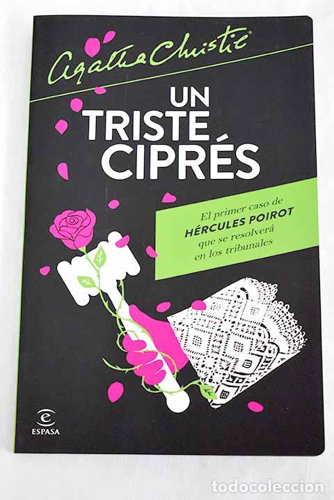 Libros: Un triste cipr&eacute;s: Christie, Agatha.- Christie, Agatha