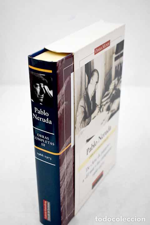 Libros: Obras completas, tomo III.- Neruda, Pablo - Foto 1