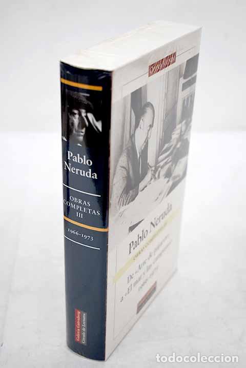 Libros: Obras completas, tomo III.- Neruda, Pablo - Foto 1