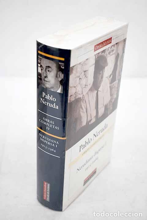 Libros: Obras completas, tomo IV.- Neruda, Pablo - Foto 1