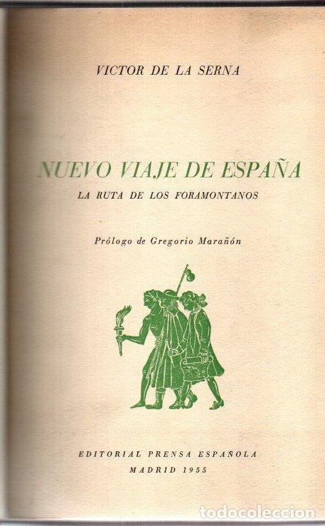 Libros: Nuevo viaje de Espa&ntilde;a - Serna, Victor de la