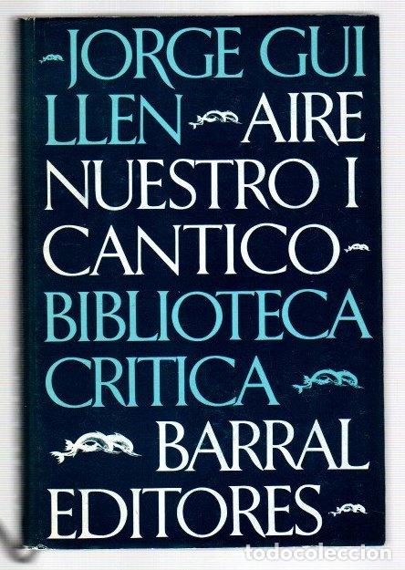 Libros: Aire nuestro I. C&aacute;ntico - Guill&eacute;n, Jorge - Foto 1