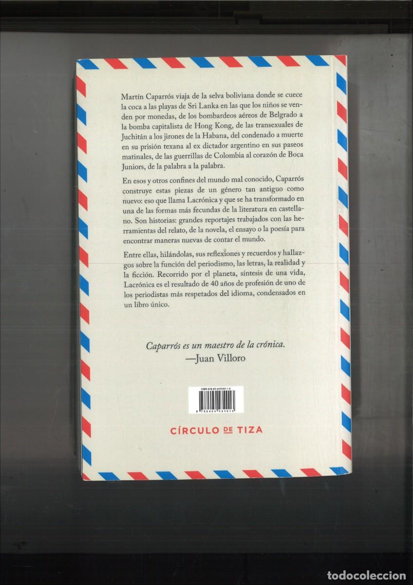 Libros: LACRONICA. Mart&iacute;n Caparr&oacute;s - Foto 2