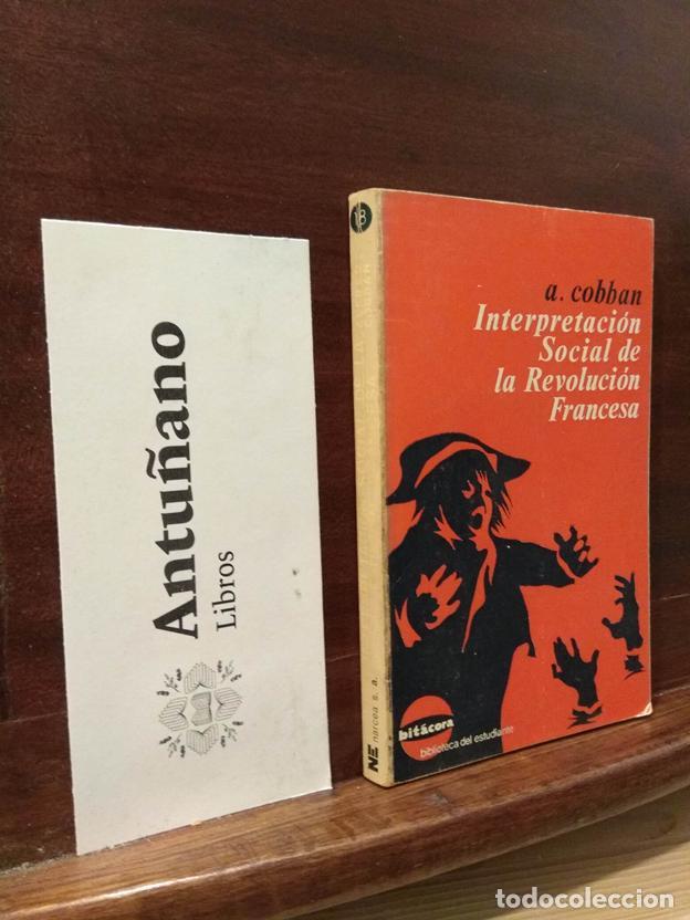 Libros: Interpretaci&oacute;n social de la Revoluci&oacute;n Francesa
