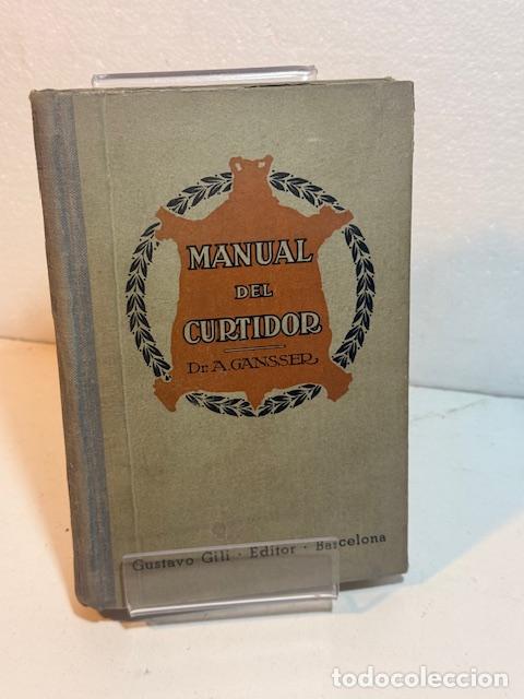 Libros: MANUAL DEL CURTIDOR