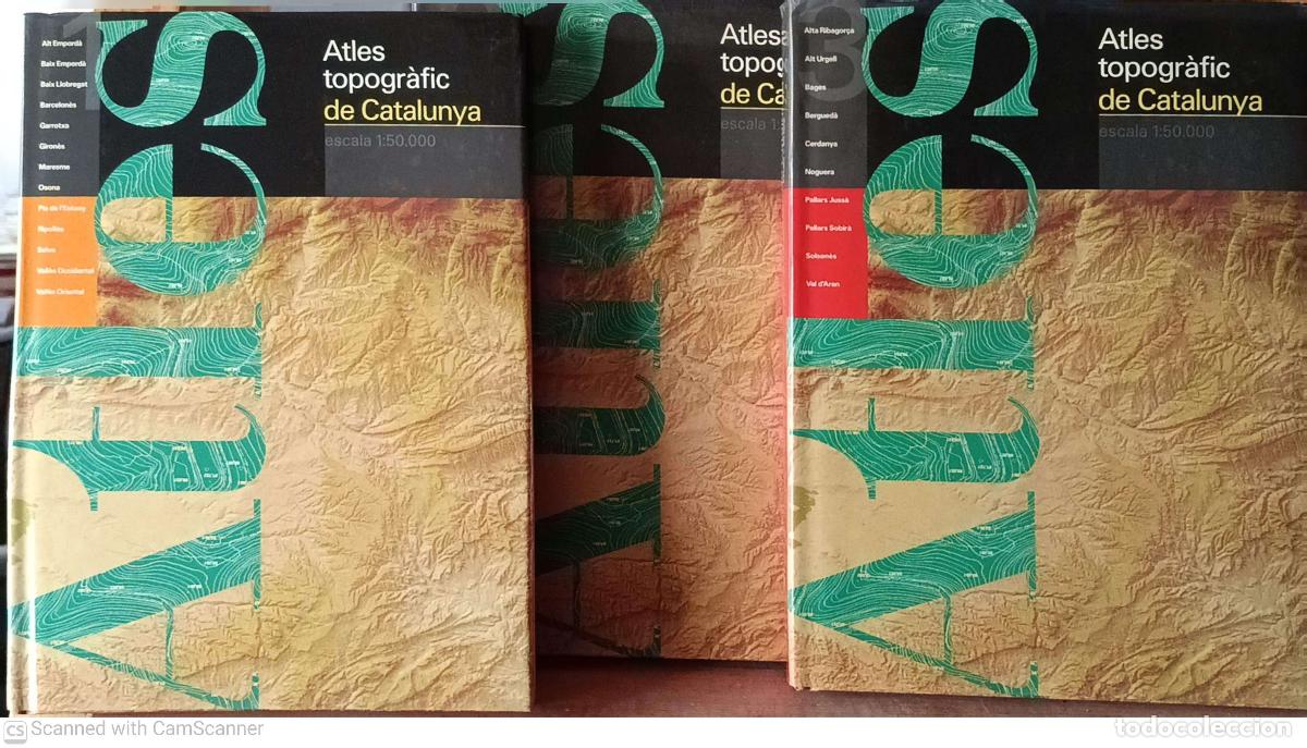 Libros: Atles topogr&agrave;fic de Catalunya - Foto 1
