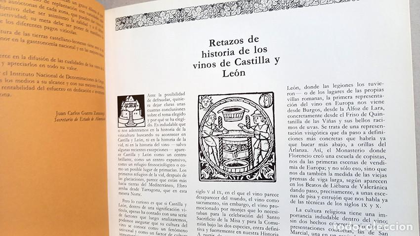 Libros: Los vinos de Castilla y Le&oacute;n. VV AA. Burgos, 1982 - Foto 4