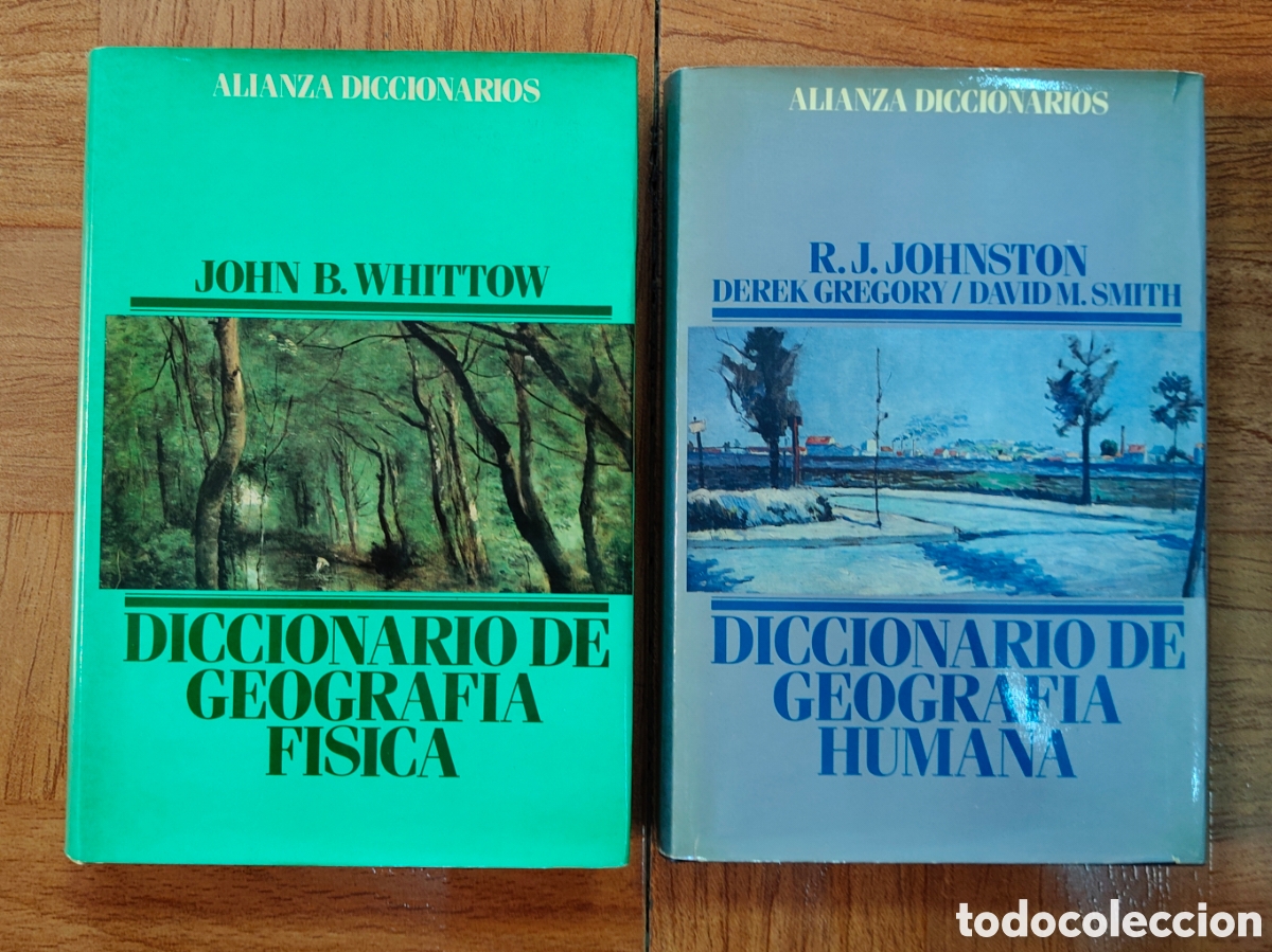 books: Diccionario de Geograf&iacute;a Humana / Diccionario de Geograf&iacute;a F&iacute;sica � Alianza - R. J. Johnston /John B