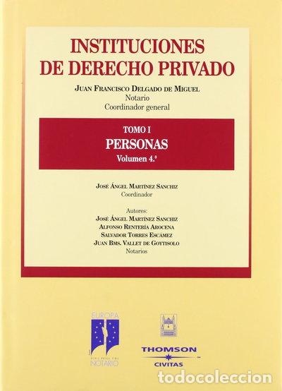 Libri di seconda mano: Instituciones de Derecho Privado - Parte I - Personas, volumen 4- 9788447023240