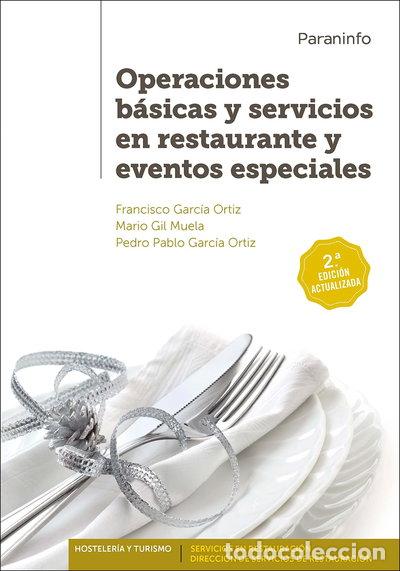 books: Operaciones b&aacute;sicas y servicios en restaurante y eventos especiales- 9788428333092