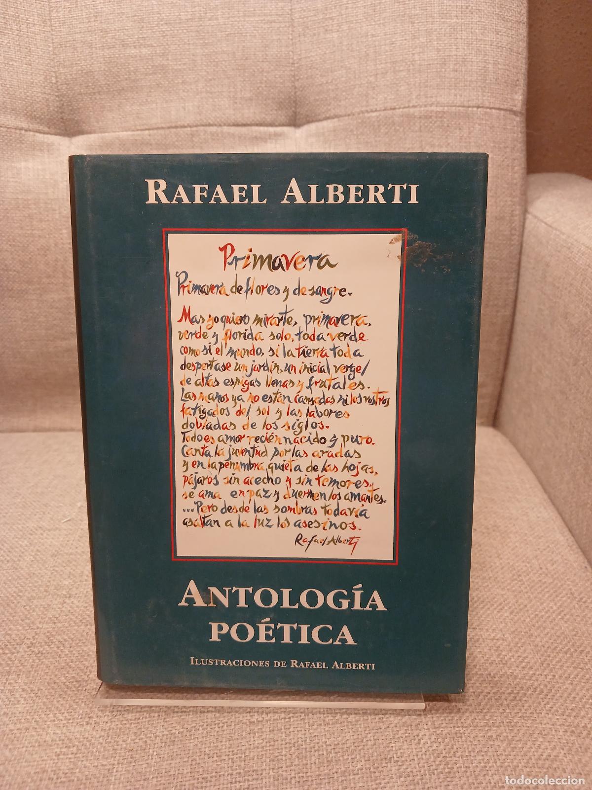 Libri di seconda mano: Antolog&iacute;a po&eacute;tica - Rafael Alberti