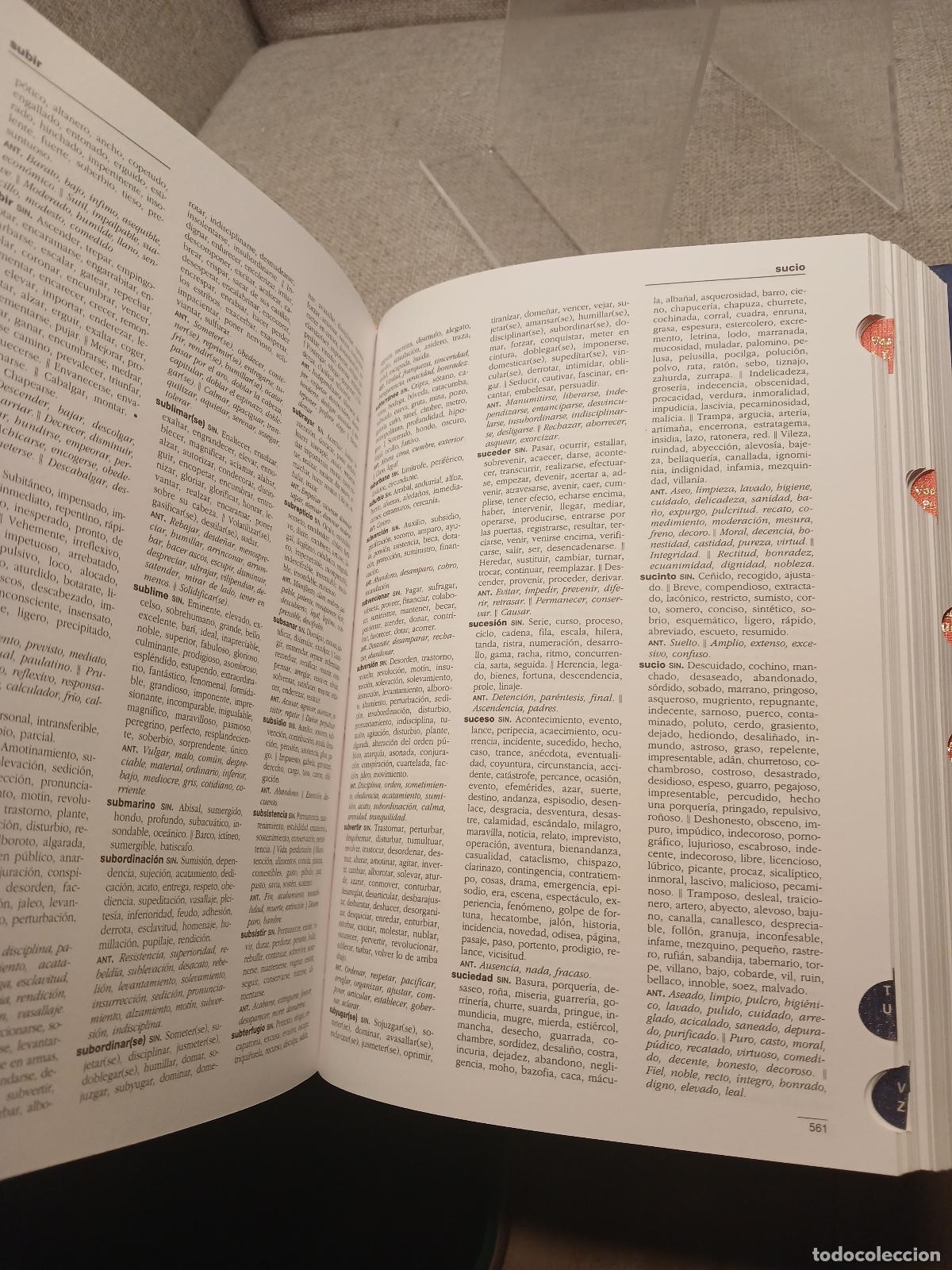 Libri di seconda mano: Diccionario Oc&eacute;ano de sin&oacute;nimos y ant&oacute;nimos - Oceano