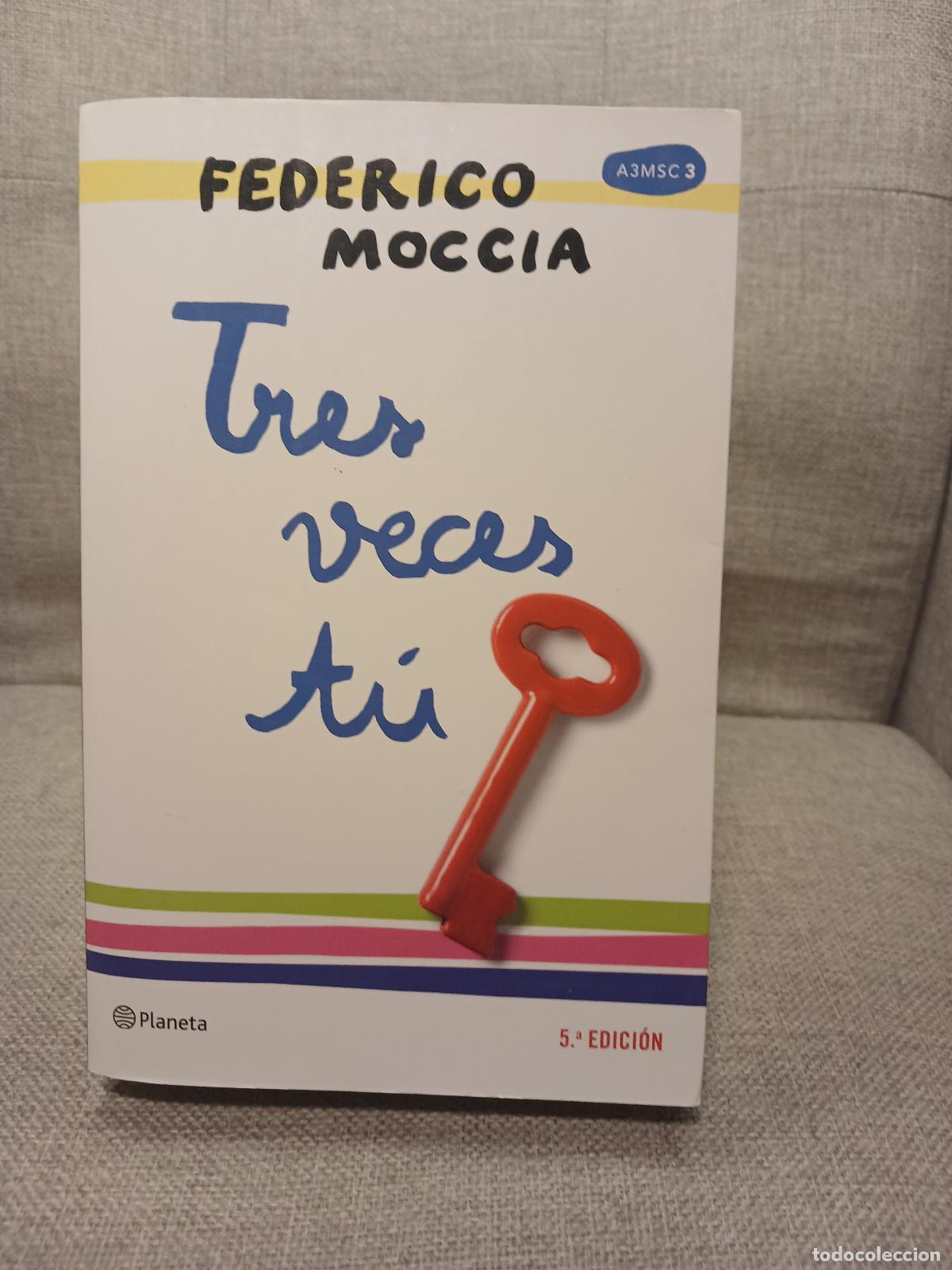 Livros em segunda m&atilde;o: Tres veces t&uacute; - Federico Moccia