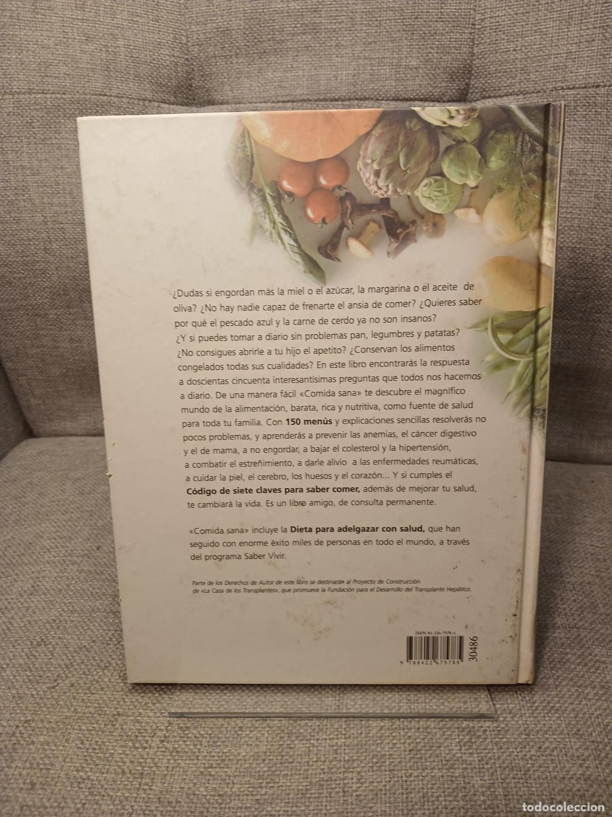 B&uuml;cher: Comida sana. Contiene dieta de Saber Vivir - Mar&iacute;a Jos&eacute; Rossell&oacute; Borred&aacute;