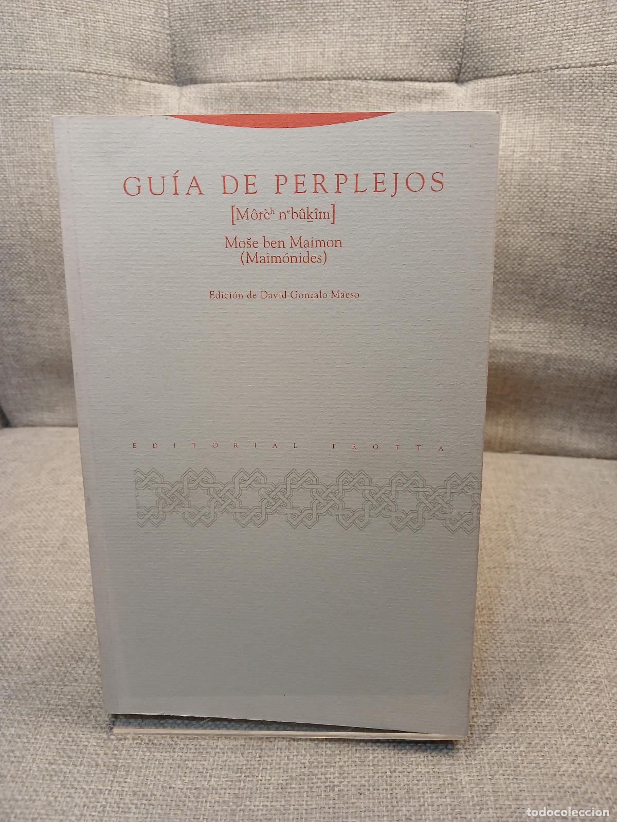 Libri di seconda mano: Gu&iacute;a de perplejos - Moses Maimonides