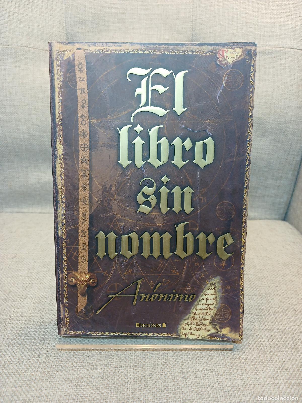 Livros em segunda m&atilde;o: EL LIBRO SIN NOMBRE - Anonimo