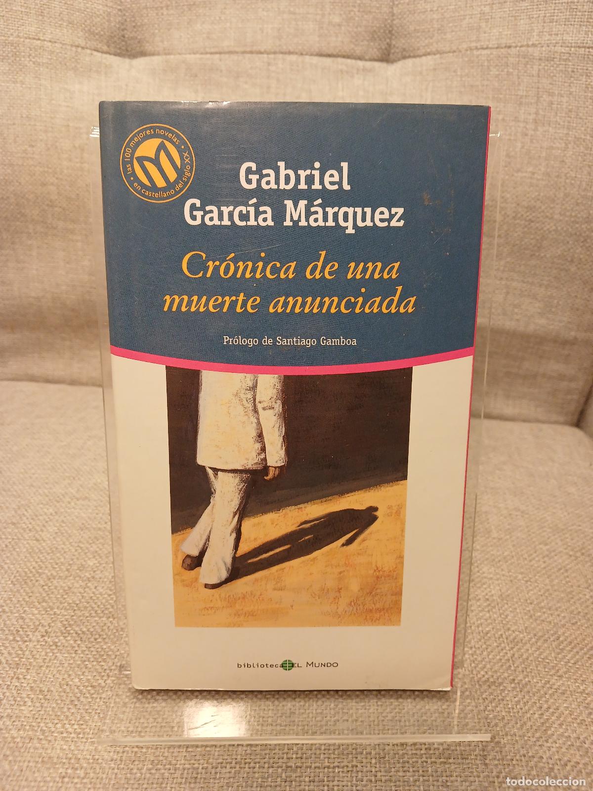 books: Cr&oacute;nica de una muerte anunciada - Gabriel Garc&iacute;a M&aacute;rquez