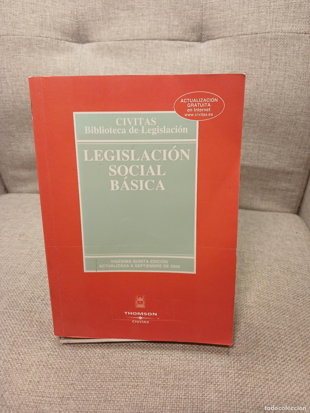 Libri di seconda mano: Legislaci&oacute;n social b&aacute;sica - Espa&ntilde;a