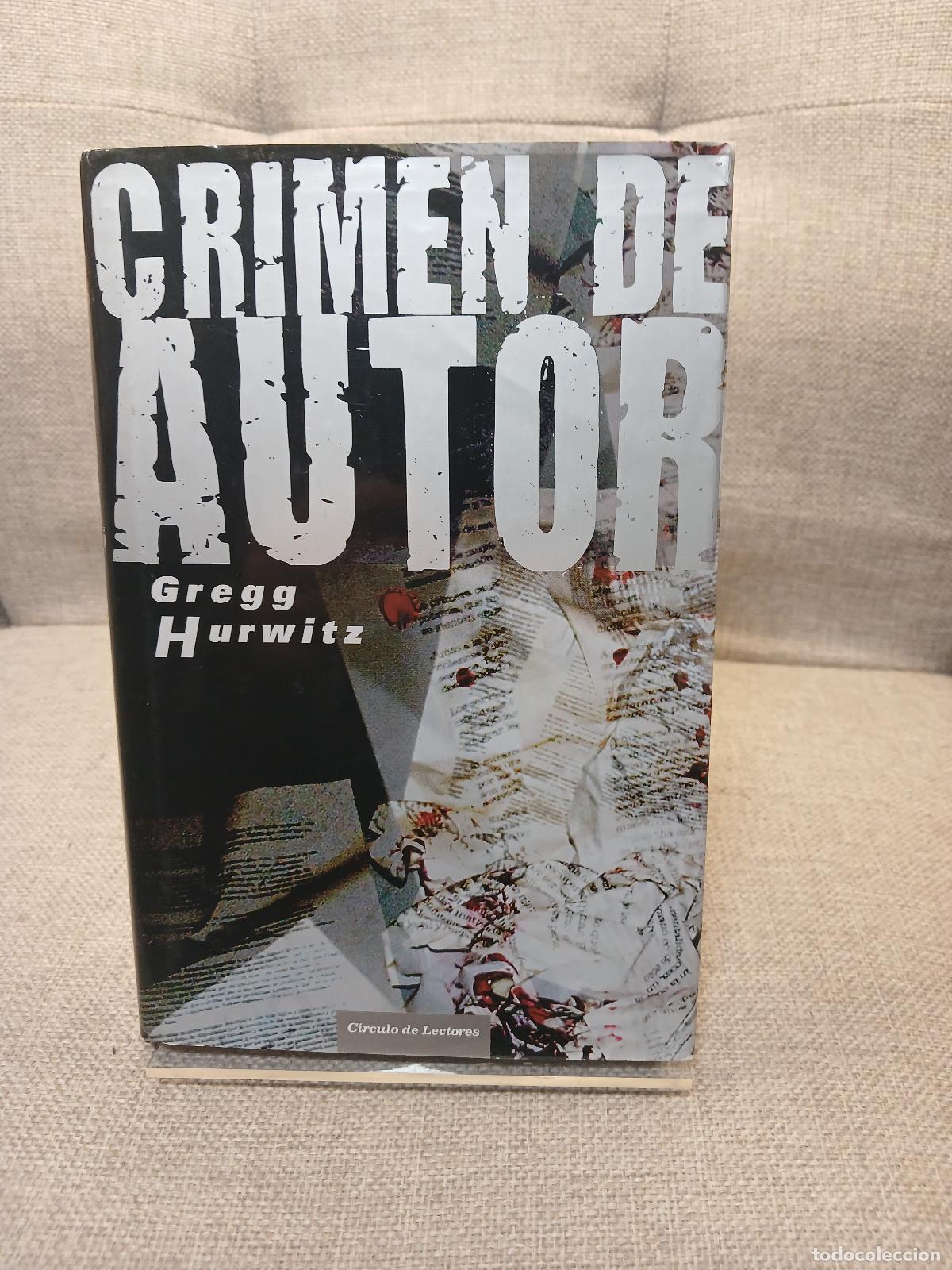 Livros em segunda m&atilde;o: Crimen de autor - Gregg Andrew Hurwitz