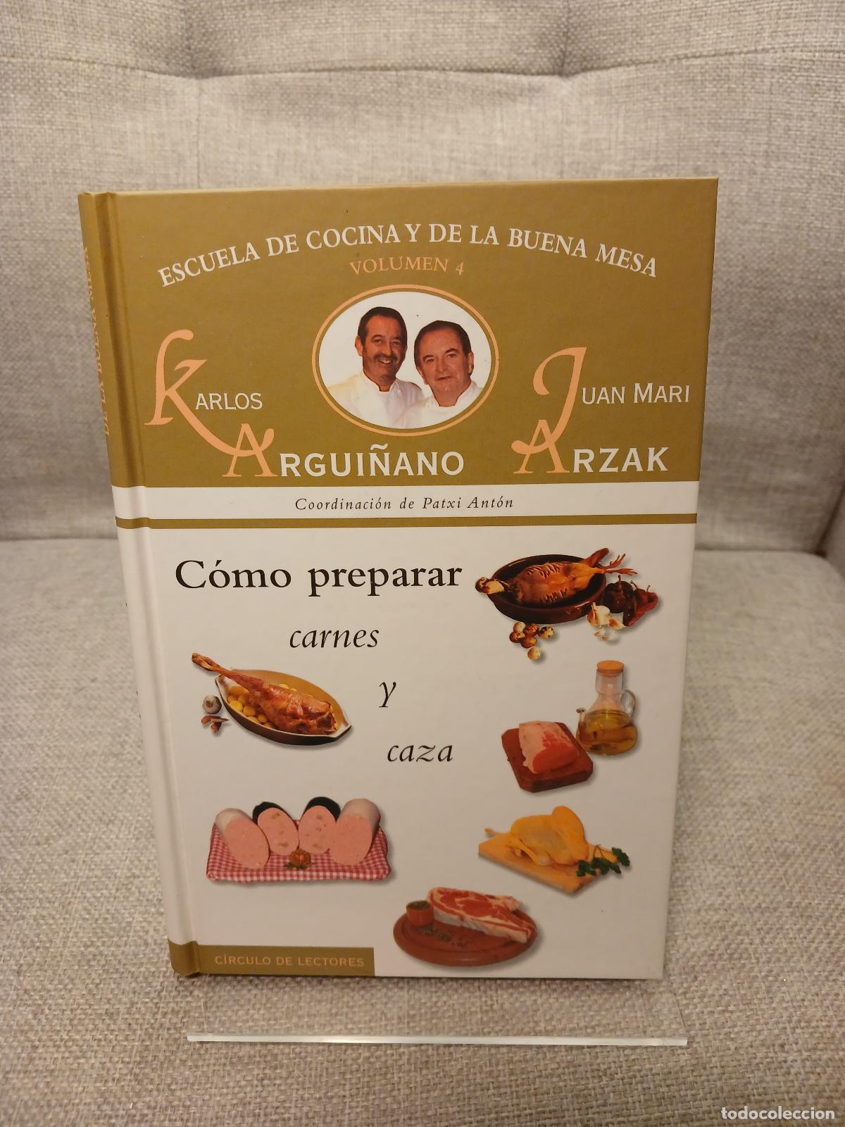 books: C&oacute;mo preparar carnes y caza - Karlos Argui&ntilde;ano